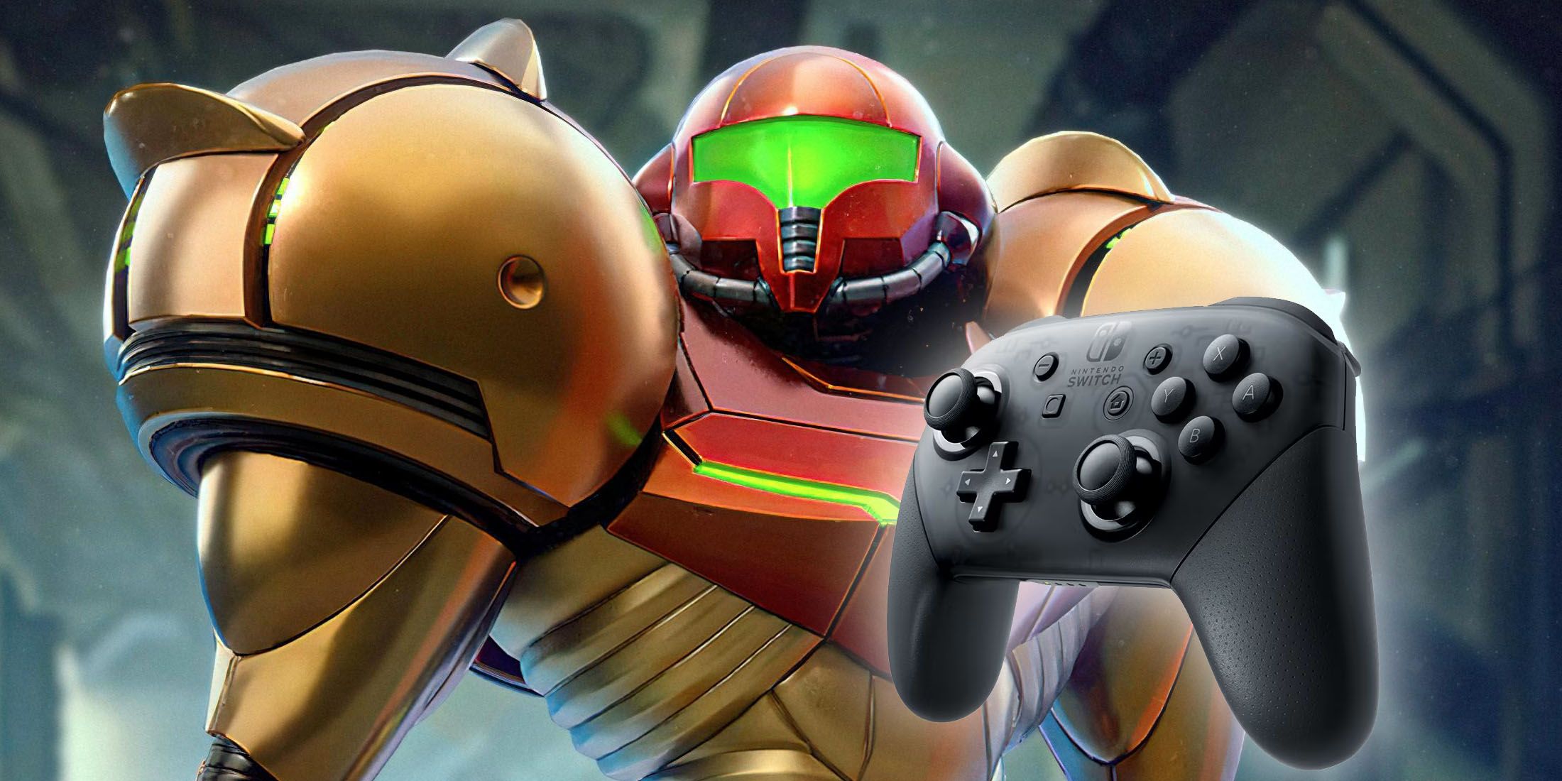 Metroid Prime Switch Pro Controller