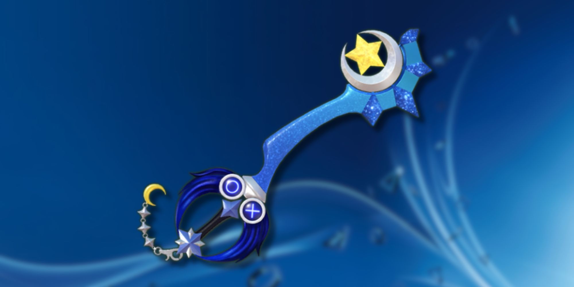 Midnight Blue, the PS4 Exclusive Keyblade.