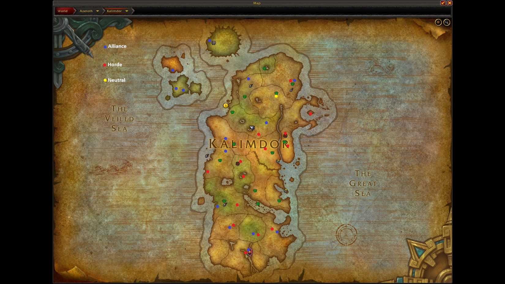 midsummer fire festival bonfire map - kalimdor