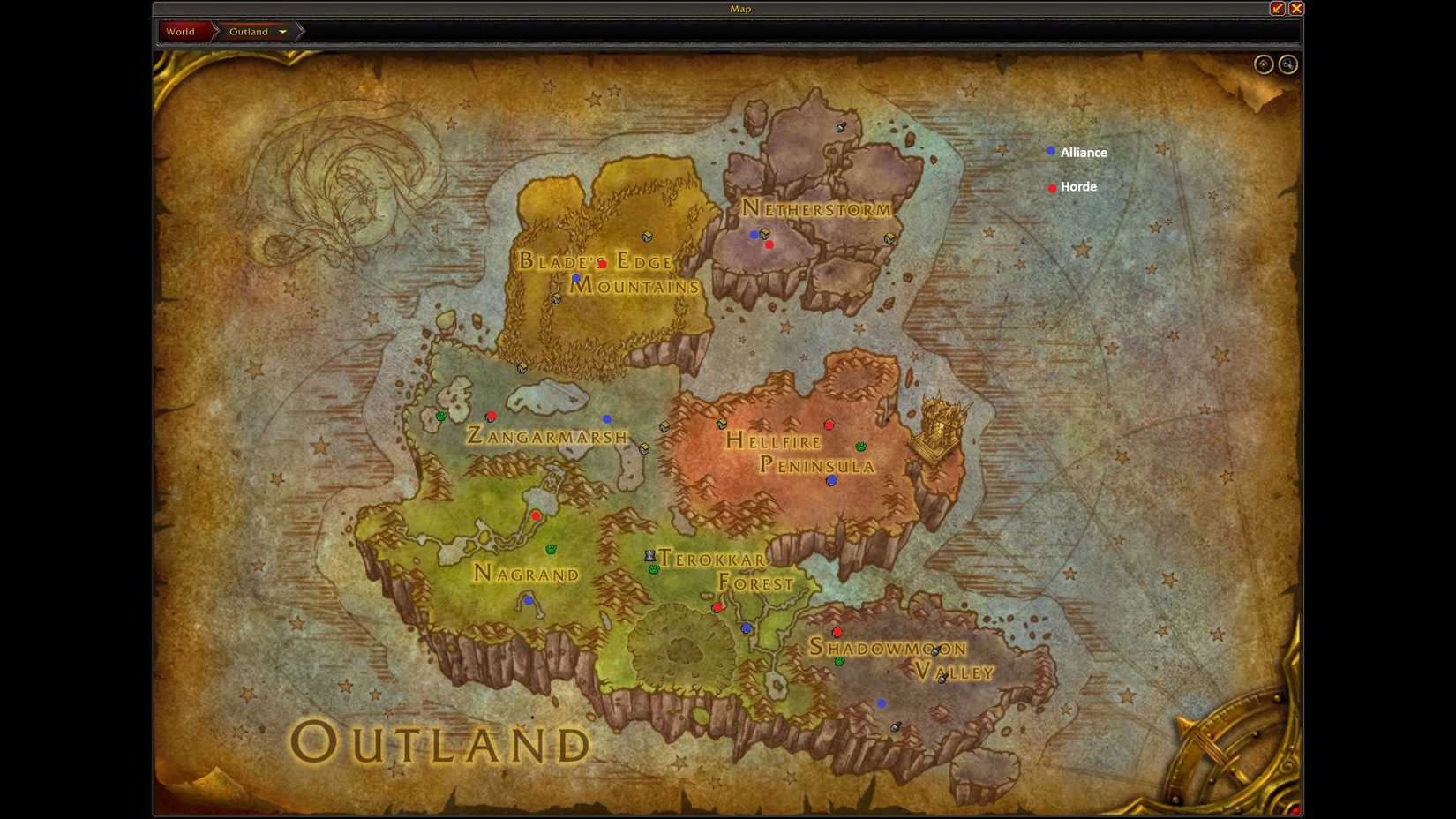 midsummer fire festival bonfire map - outland
