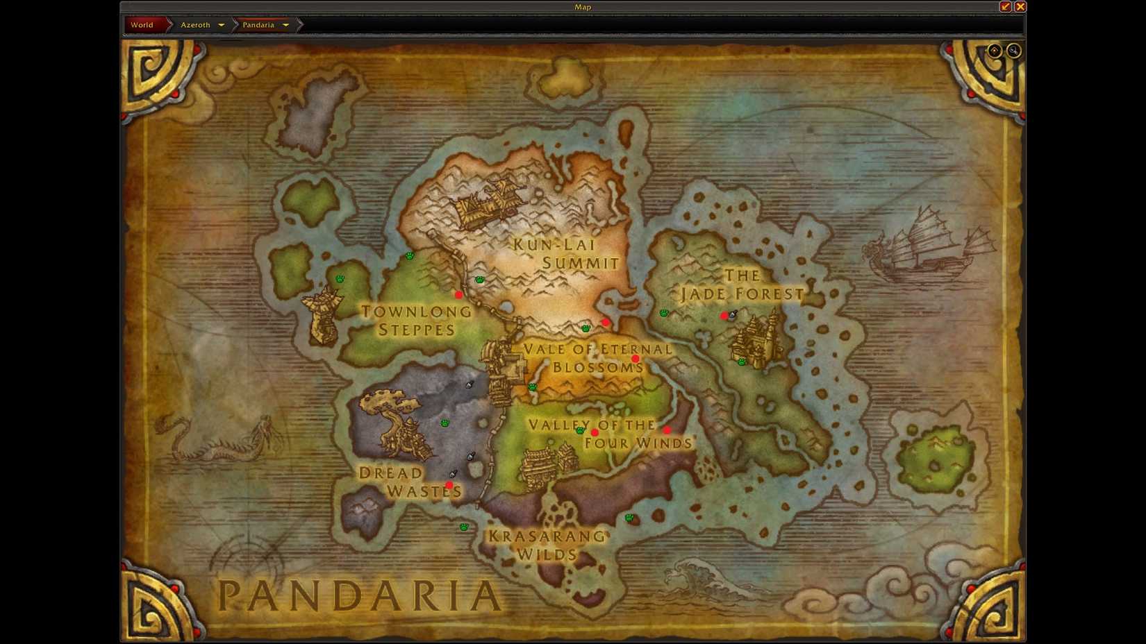 midsummer fire festival bonfire map - pandaria