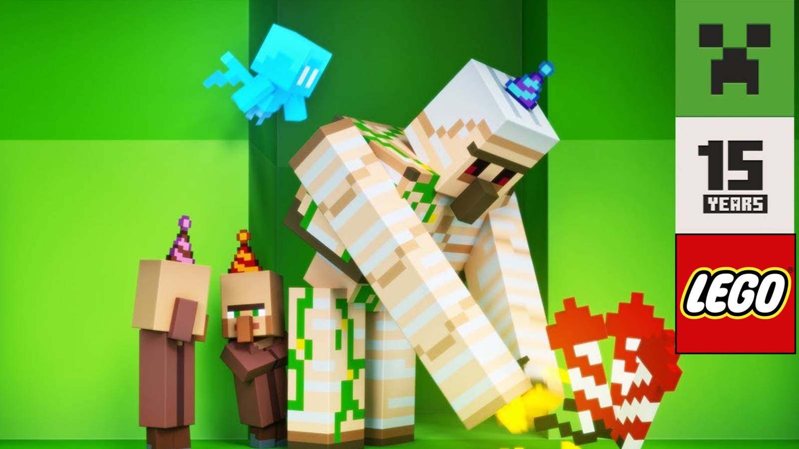 Minecraft 15th Anniversary LEGO