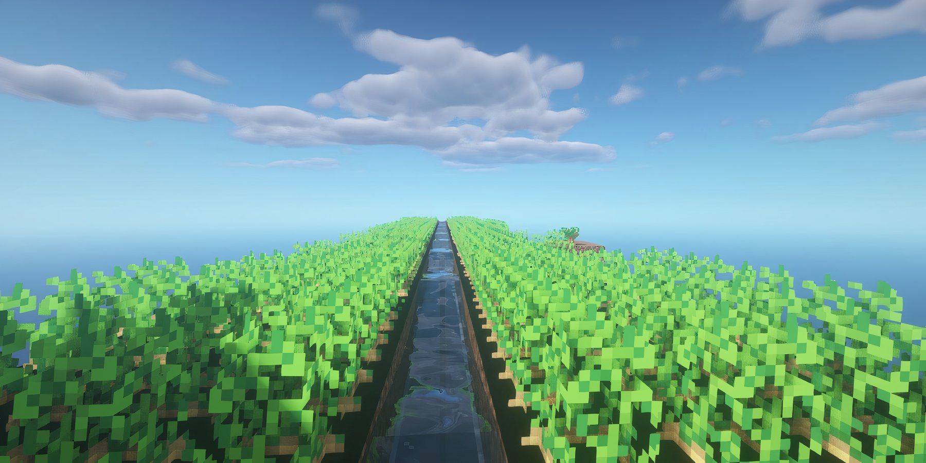 Minecraft Player Makes the Largest Potato Farm Ever