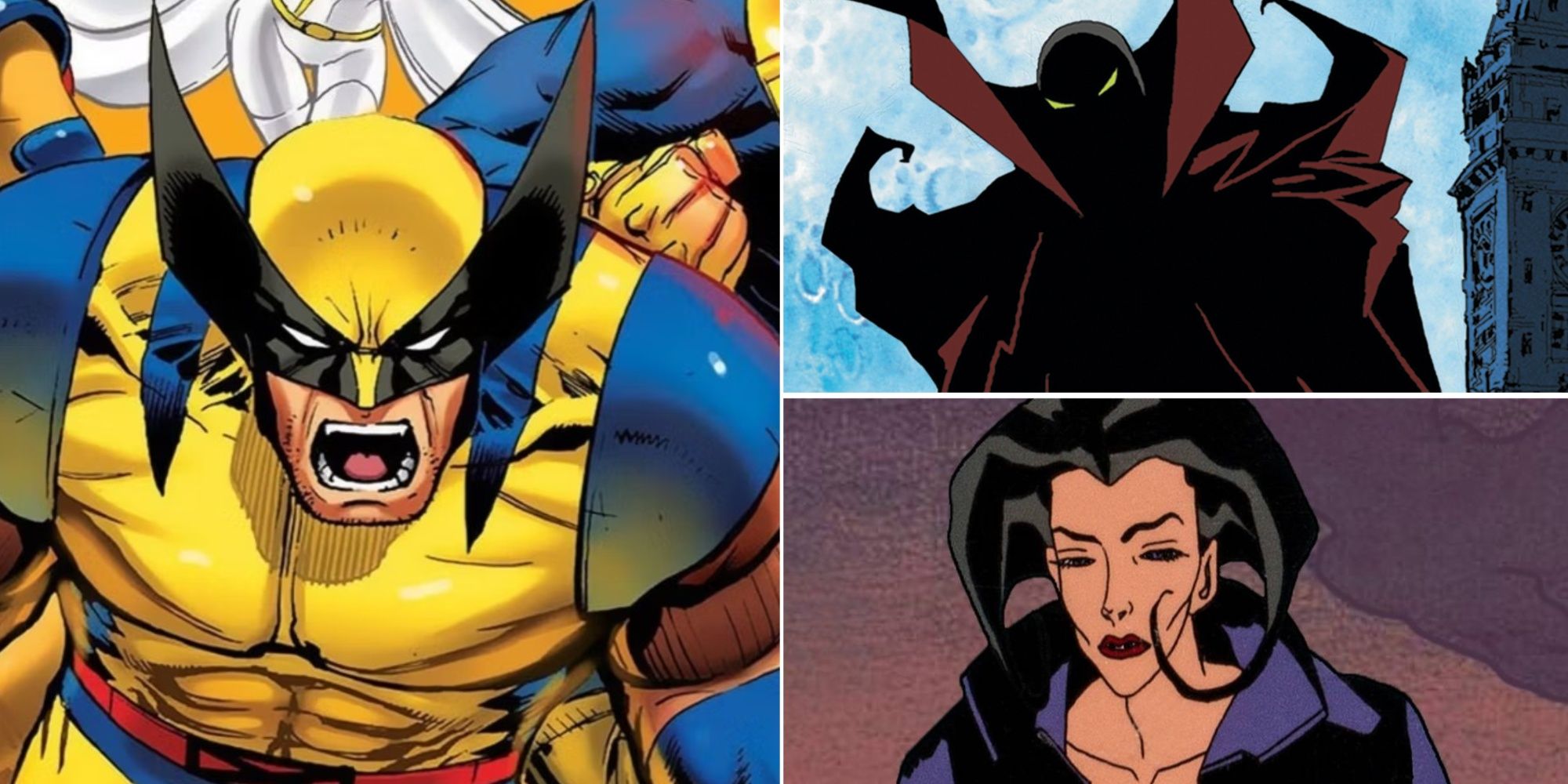 X-Men: The Animated Series, Todd McFarlane's Spawn, and Aeon Flux Featured