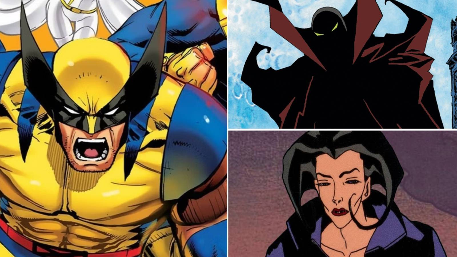 X-Men: The Animated Series, Todd McFarlane's Spawn, and Aeon Flux Featured