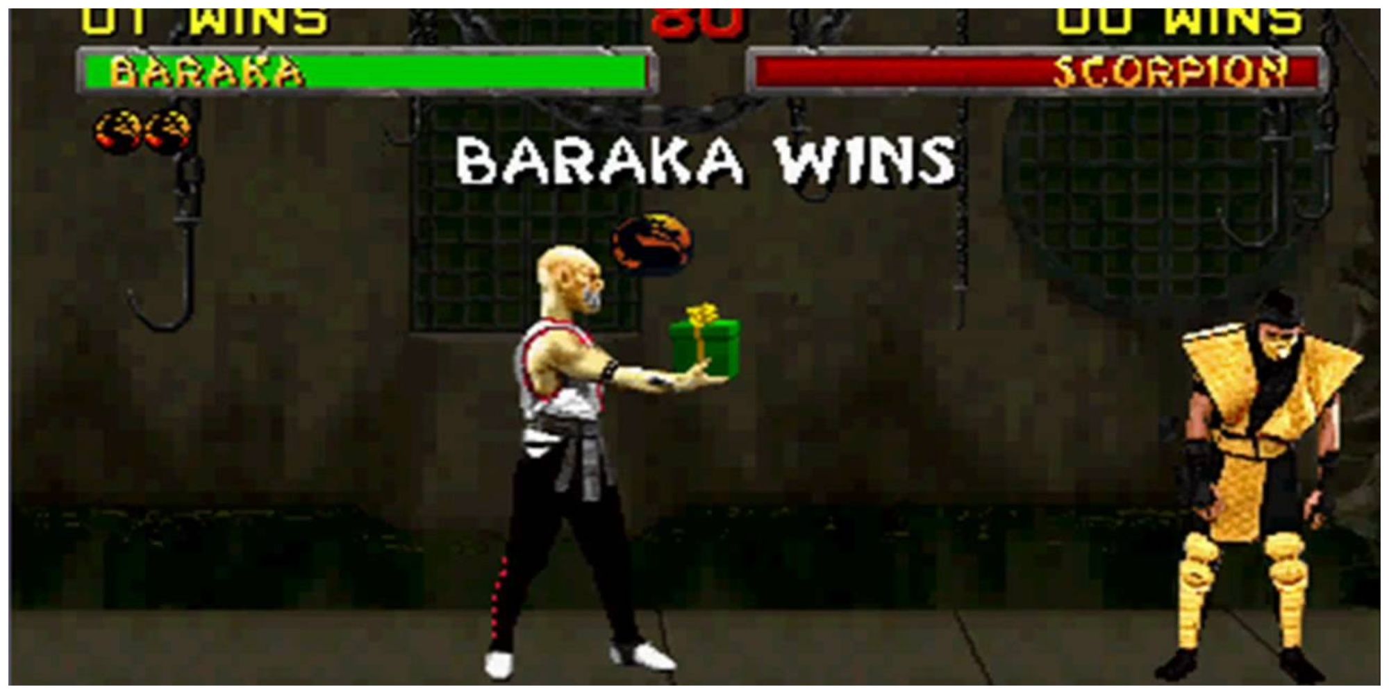 Baraka's Friendship; Gives The Opponent A Gift