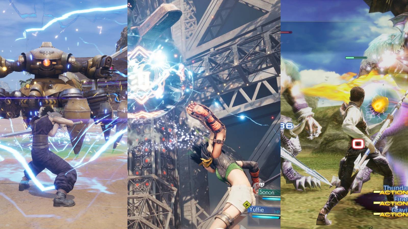 Final Fantasy Games With The Best Real-Time Combat