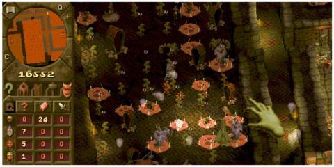 Dungeon Keeper - IGDB Screenshot (Managing A Dungeon)