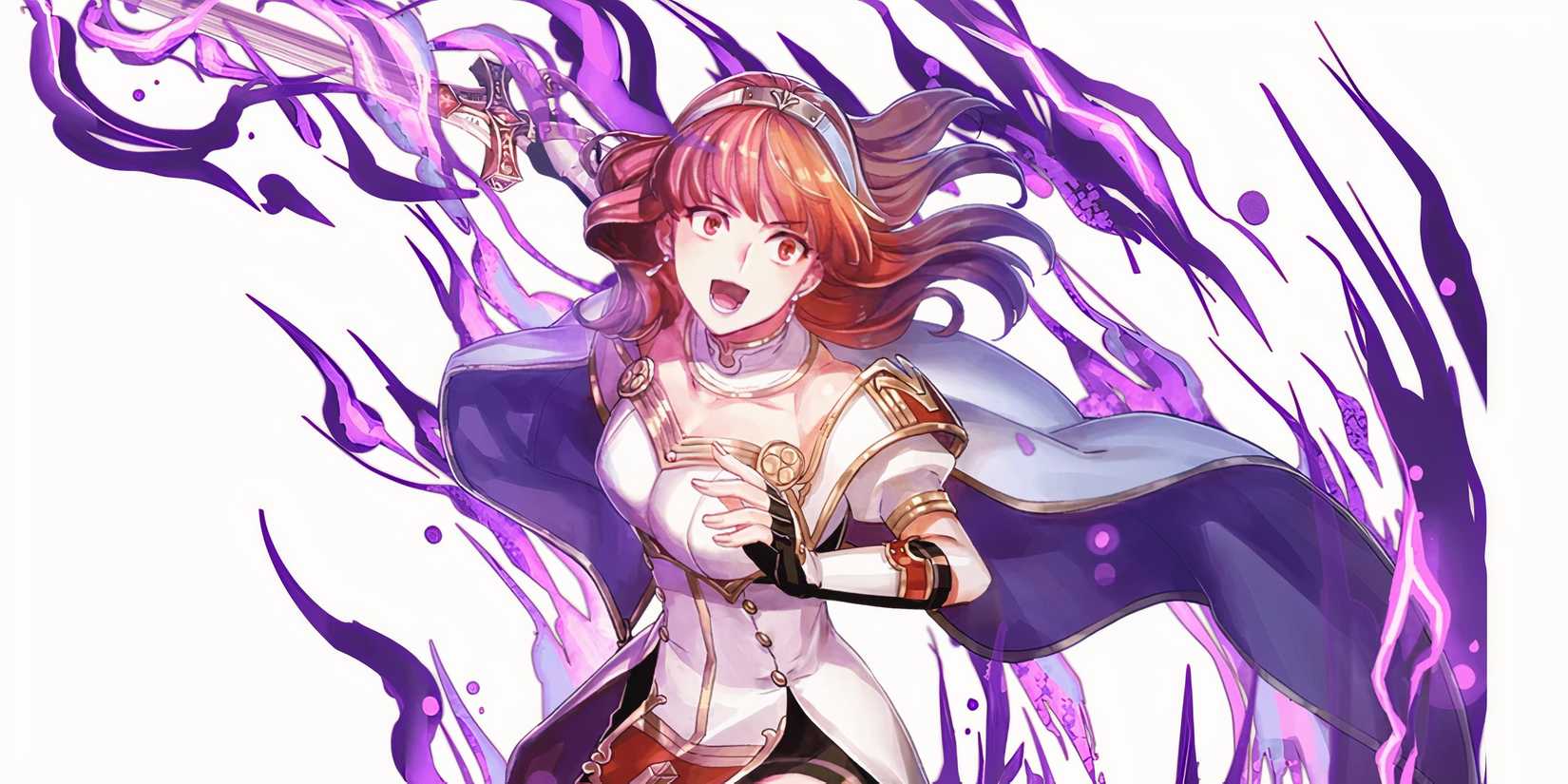 Princess Celica concept art for Fire Emblem: Gaiden