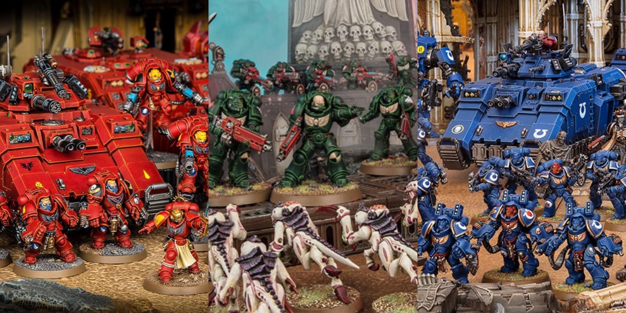 Warhammer 40k: 7 Reasons To Play Space Marines collage