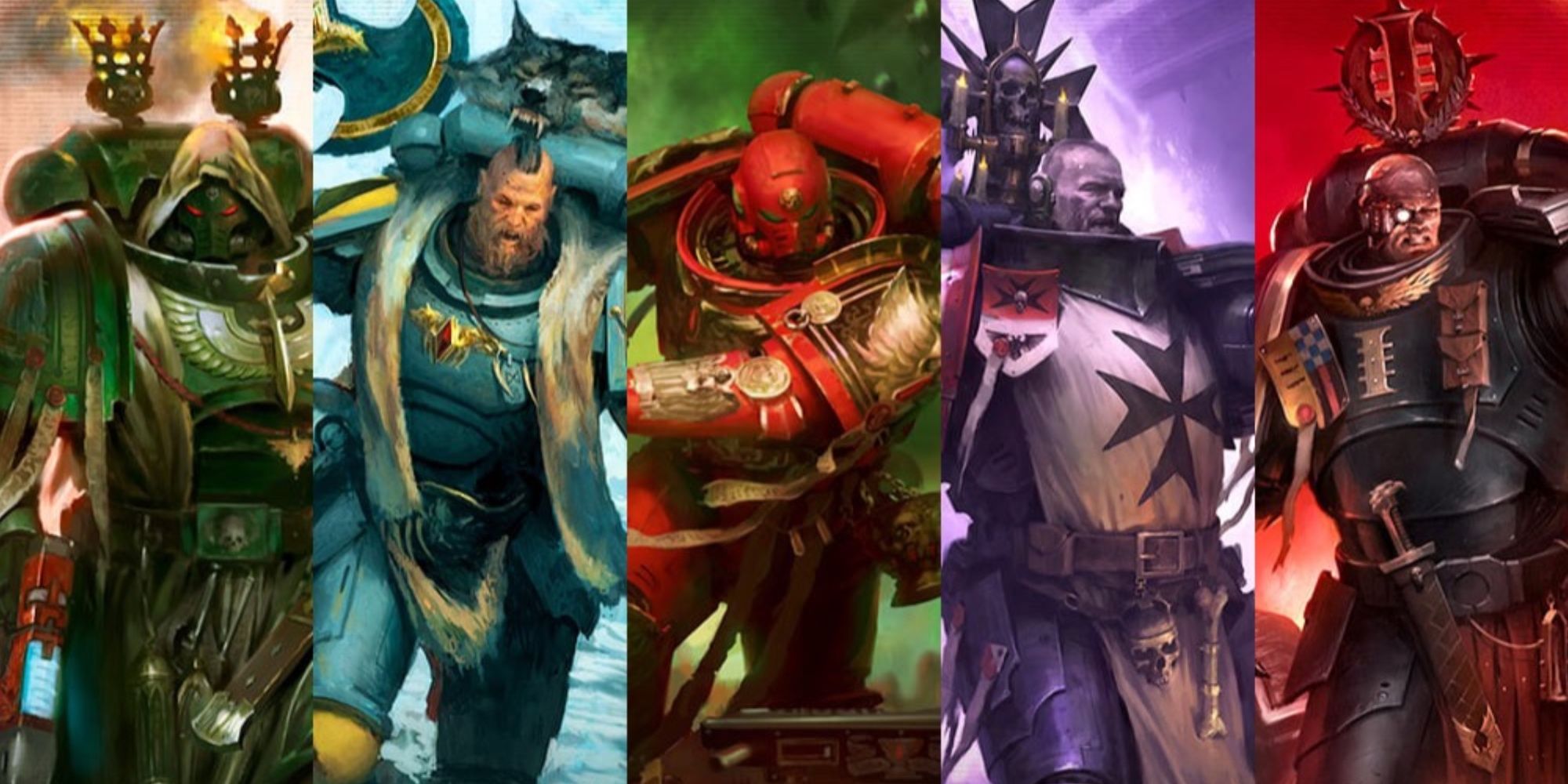Warhammer 40k: 7 Reasons To Play Space Marines A Dark Angel, Space Wolf, Blood Angel, Black Templar and other Space Marine 