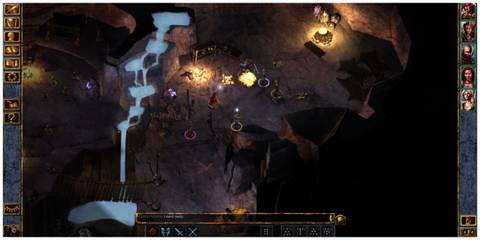 Baldur's Gate - Steam Screenshot (Combat In A Dungeon)