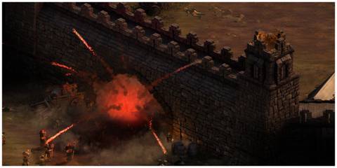 Tyranny - Steam Screenshot (Explosion In A Wall)