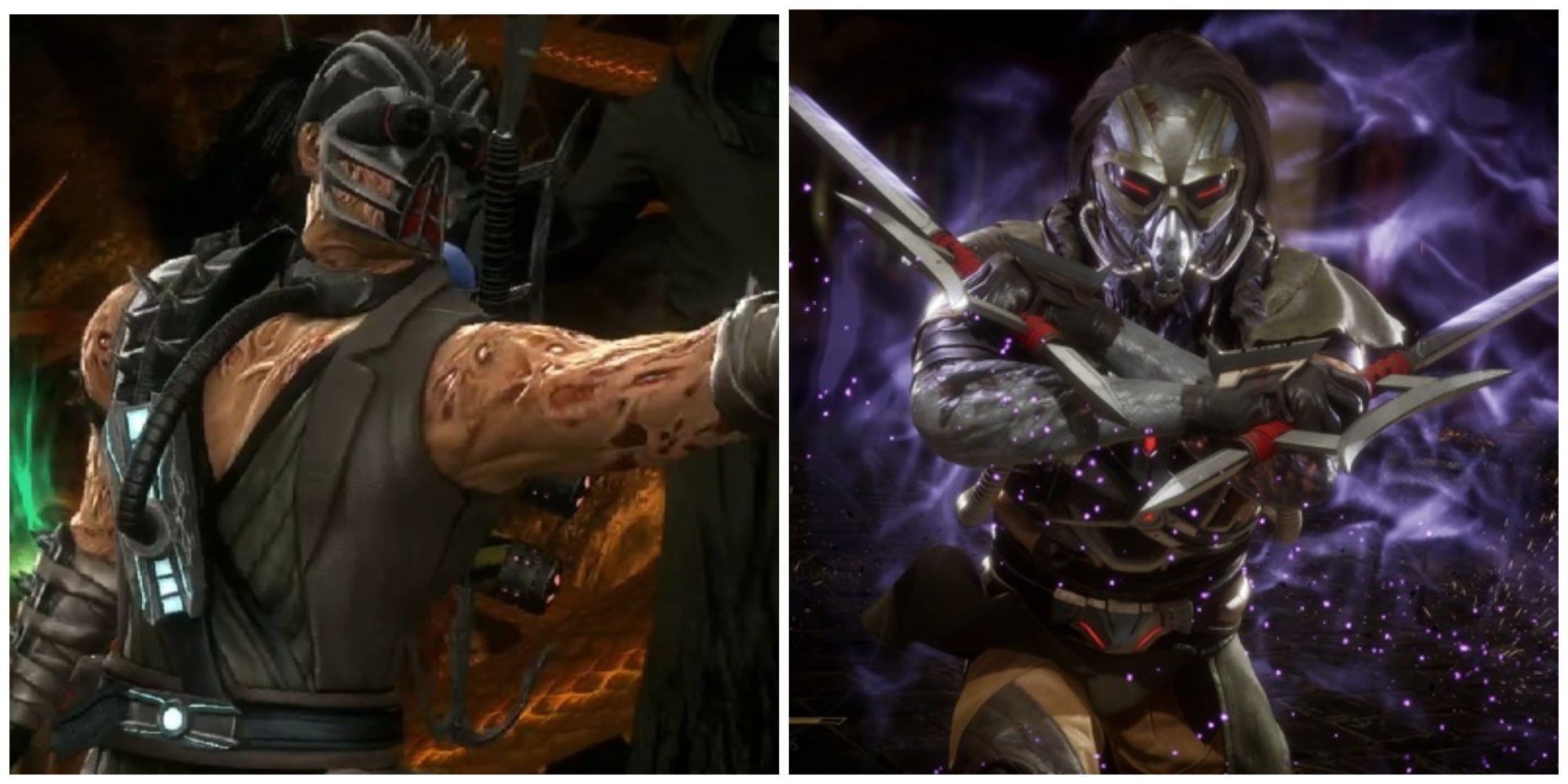 Kabal in Mortal Kombat (2011) and Mortal Kombat 11 (confusing, I know)