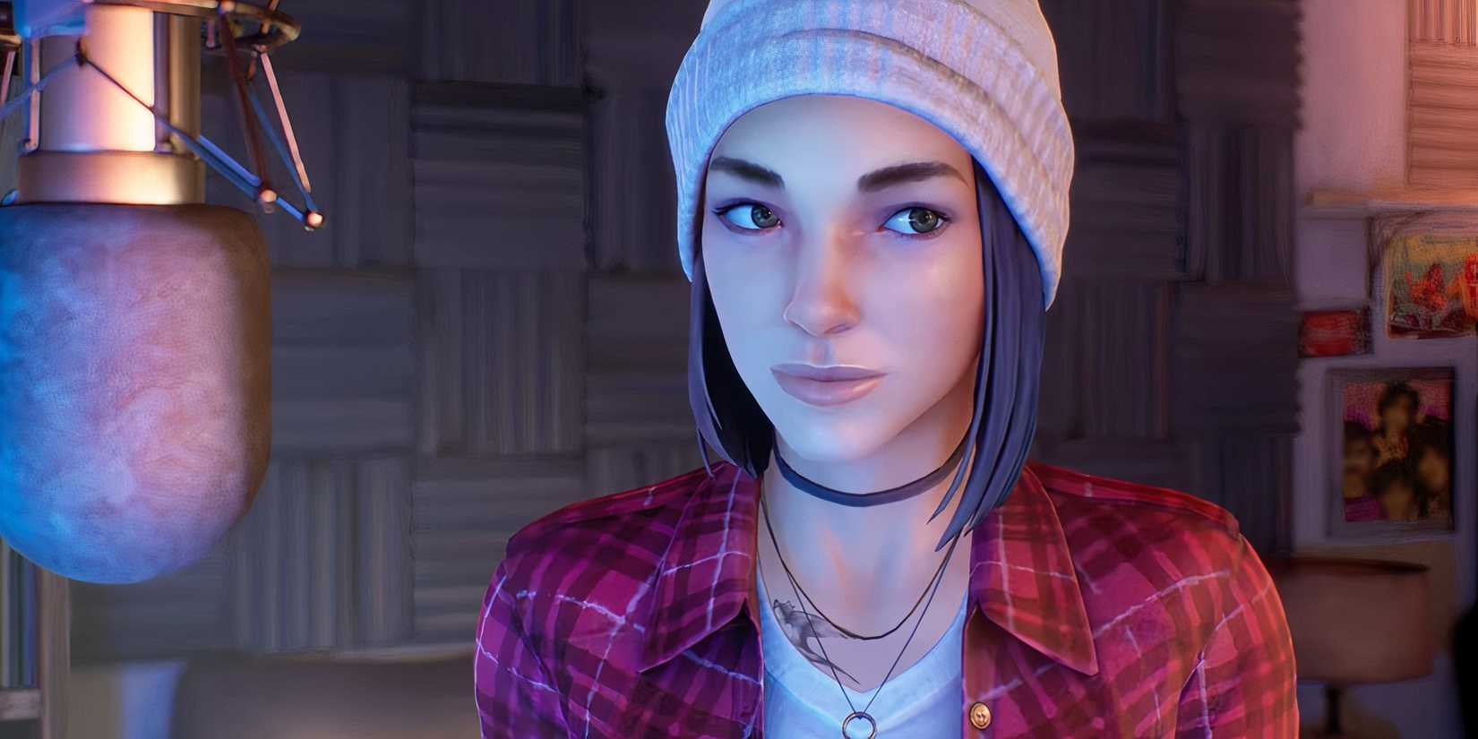 Close up shot of Steph Gingrich during the Wavelengths bonus episode