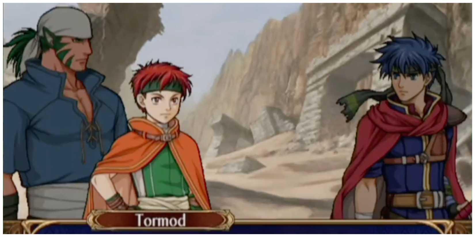 Muarim behind Tormod, confronting Ike after sensing Muarim has been threatened