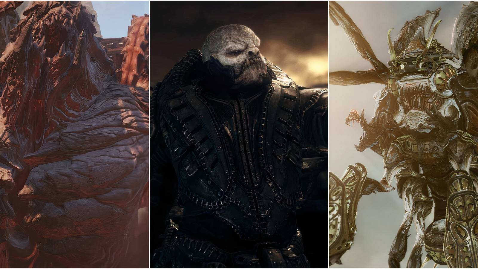 The Hive Beast, Raam, and Tempest 