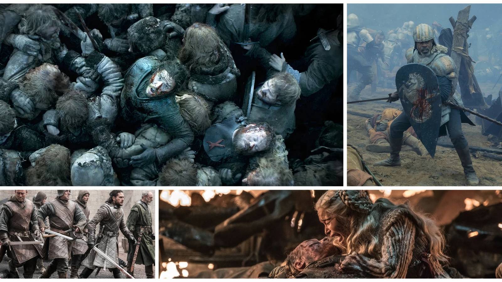 Battle Of The Bastards Siege Of Bloodstone Battle Of King's Landing And Battle Of Winterfell in Game of Thrones Universe.