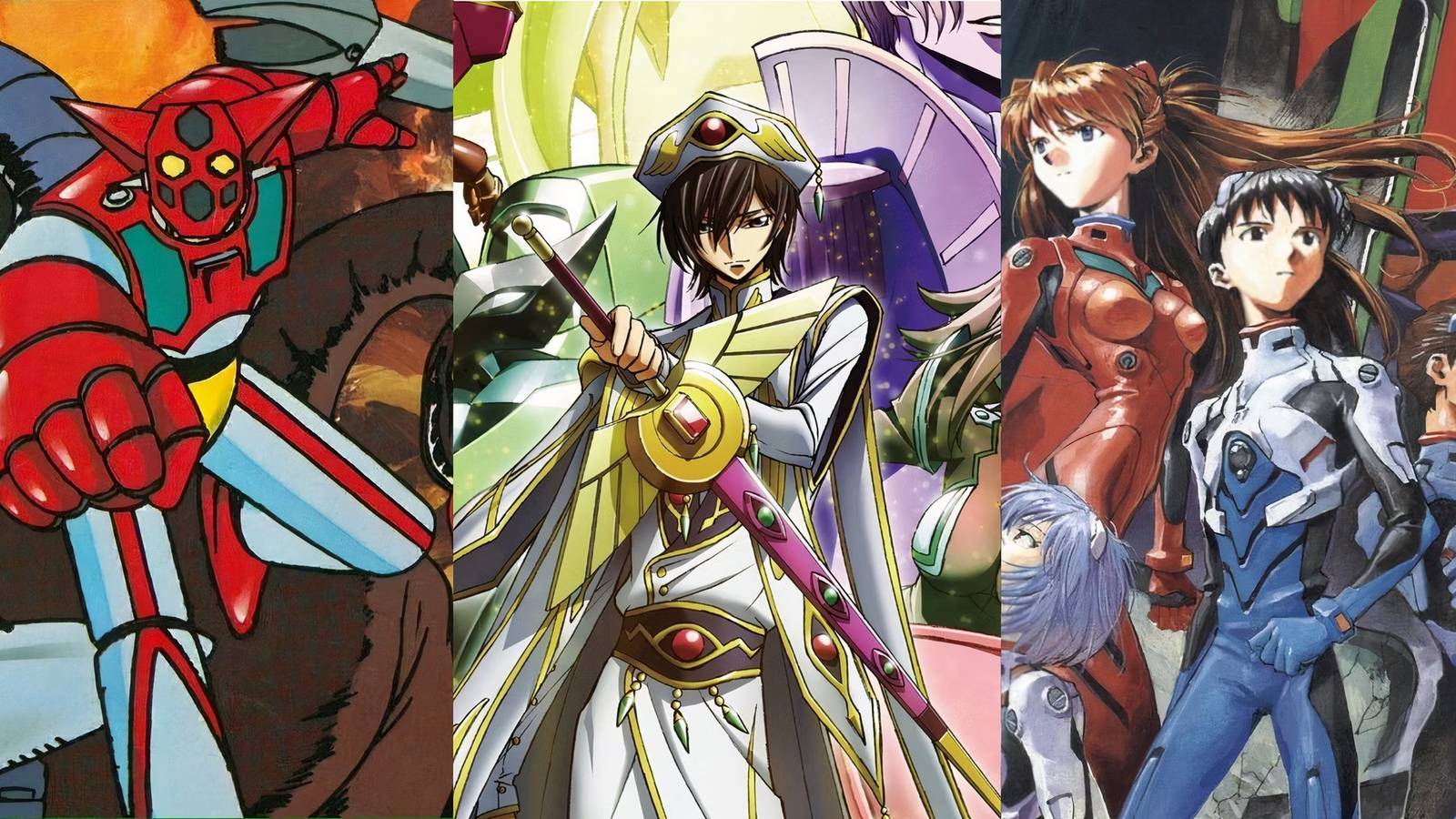 Feature image for most influential mecha anime