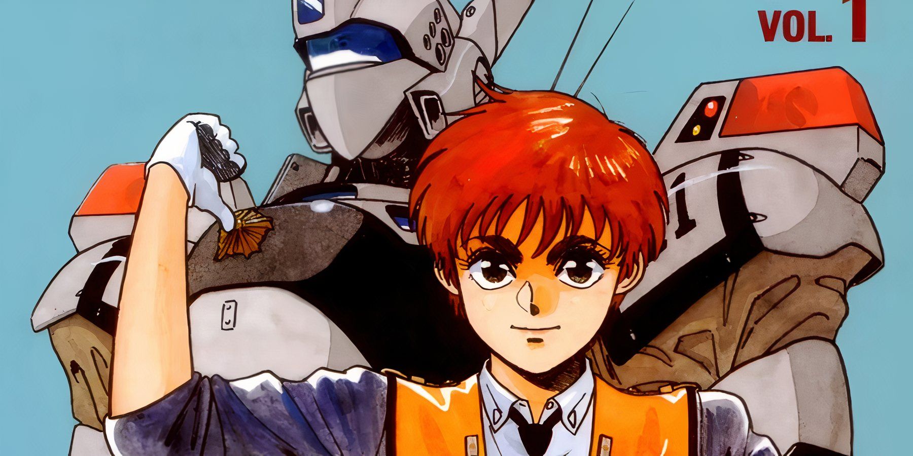 zumi and her mecha artwork for Patlabor