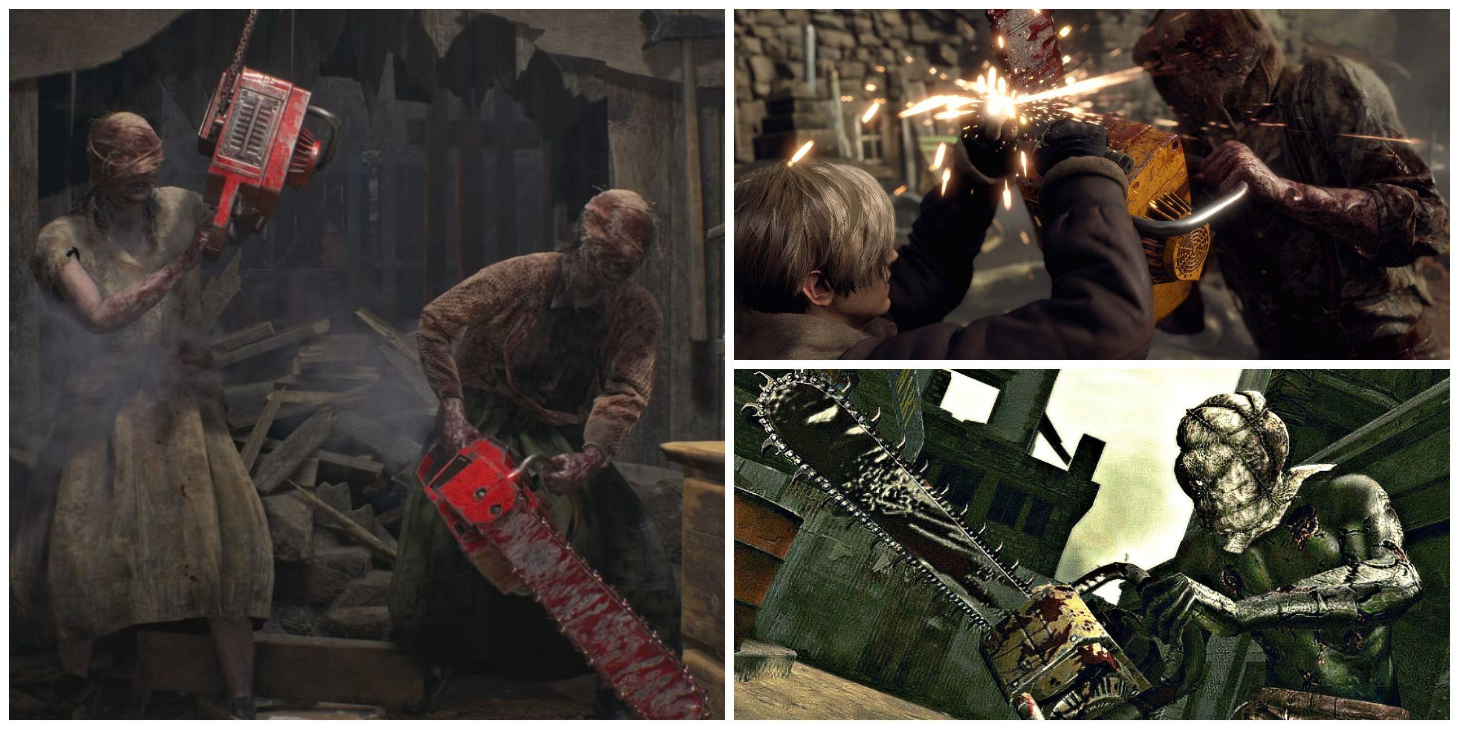 chainsaw enemies in resident evil 2