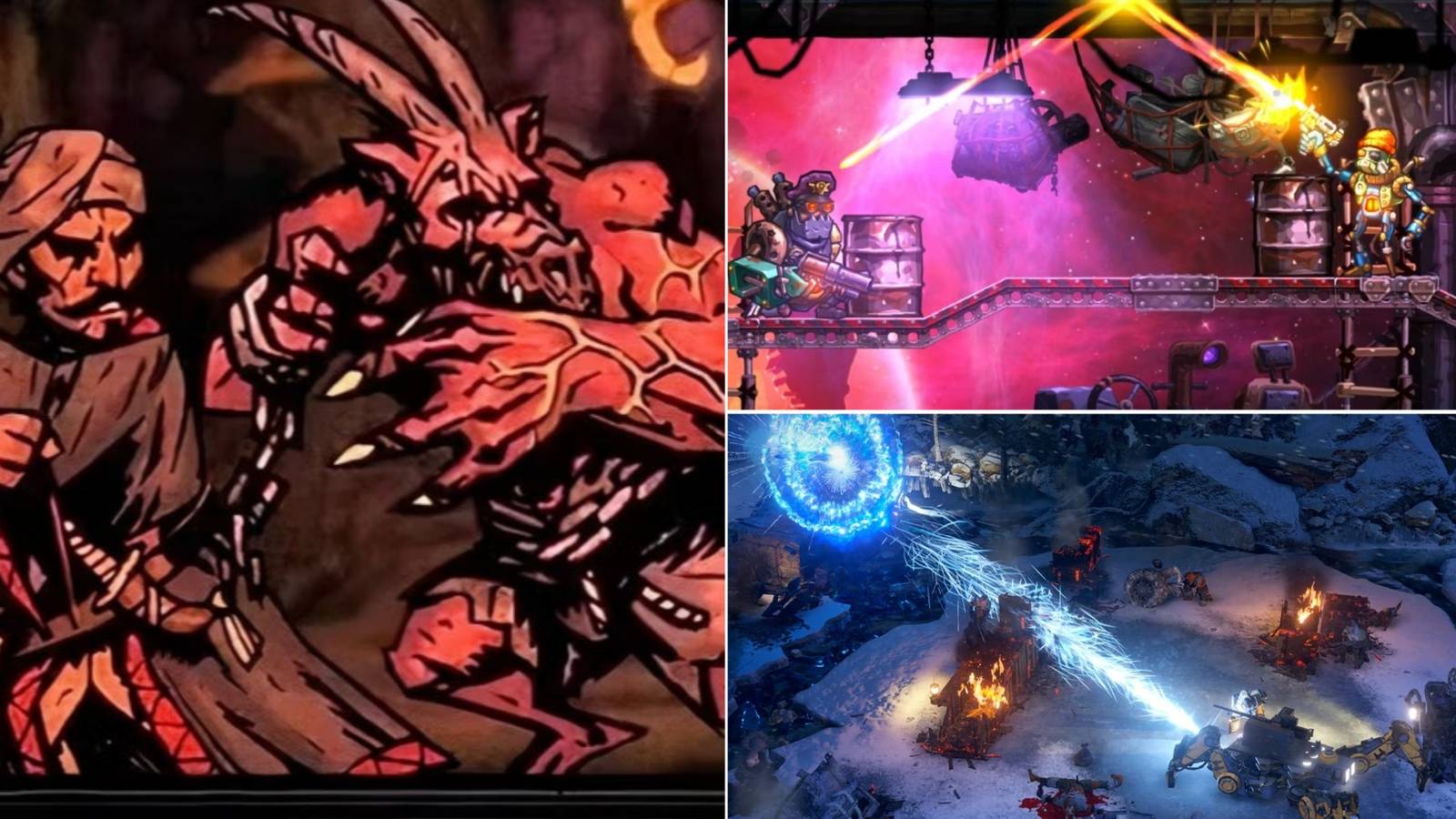 Darkest Dungeon, SteamWorld Heist, And Wasteland 3