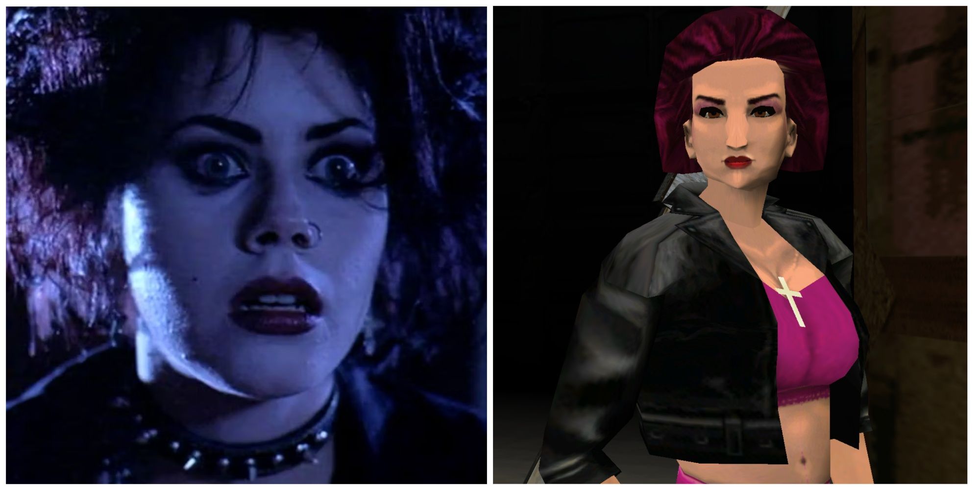 Fairuza Balk as Nancy Downs in the Craft; Mercedes Cortez in Vice City (voiced by Balk)