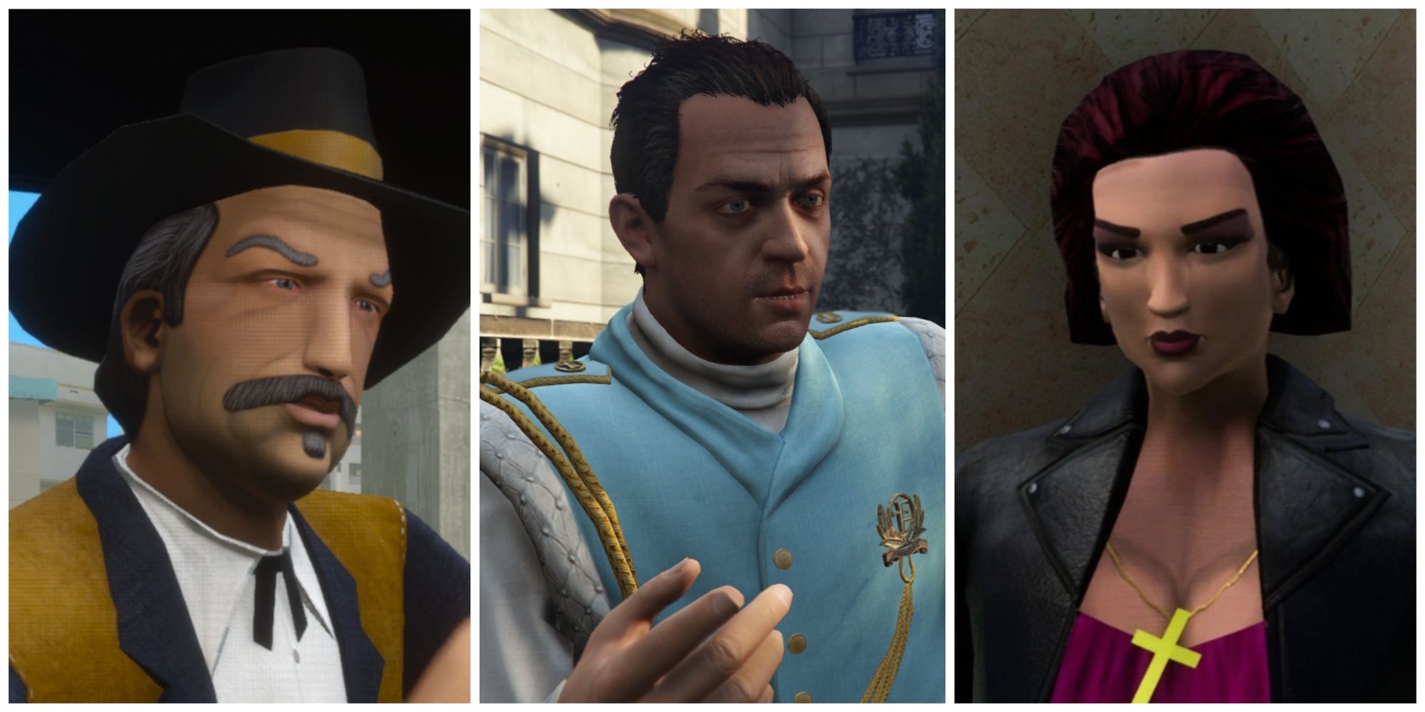 Avery Carrington (VC); Cris Formage (Various Games); Mercedes Cortez (VC) are all voiced by famous actors
