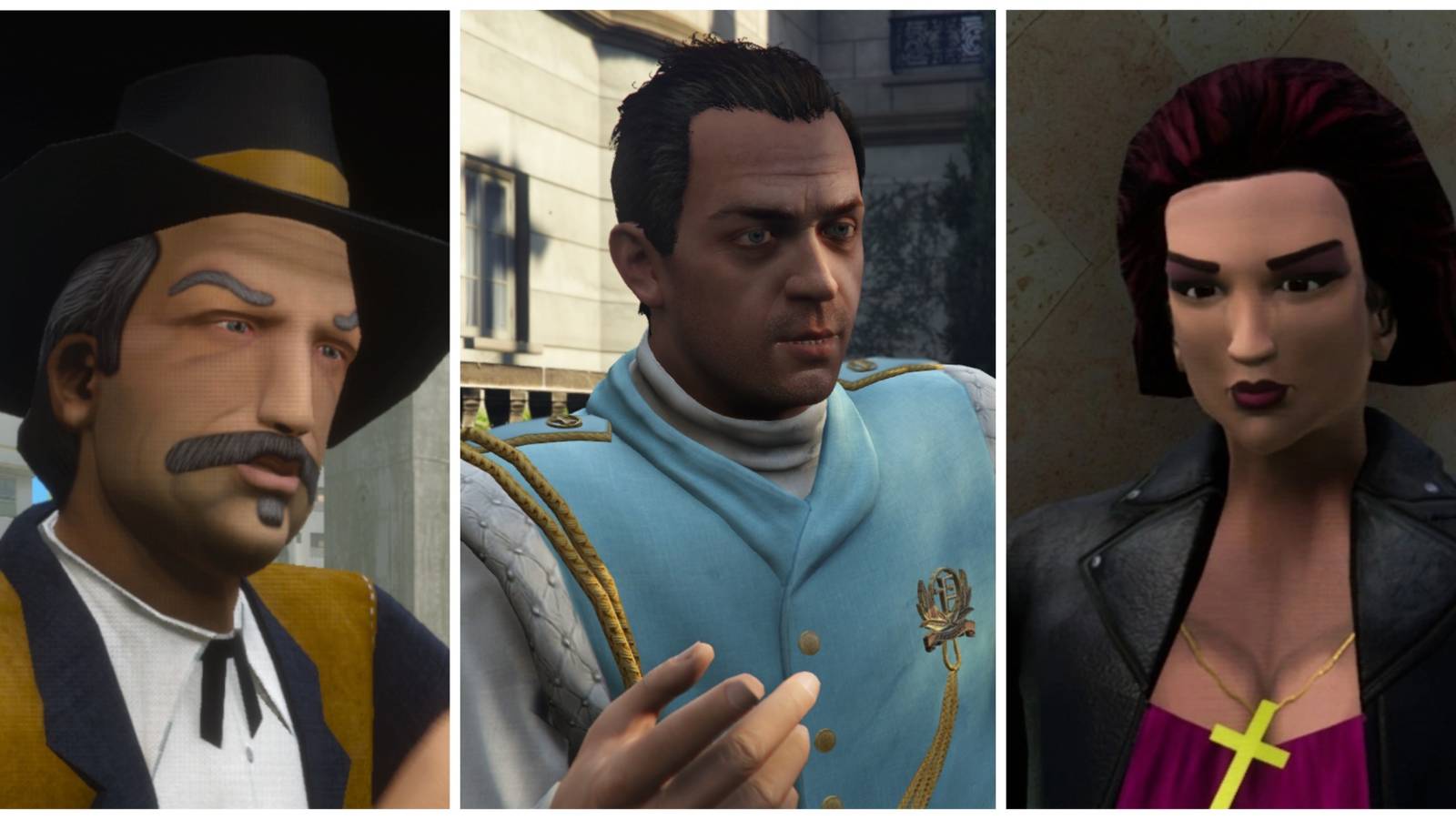 Avery Carrington (VC); Cris Formage (Various Games); Mercedes Cortez (VC) are all voiced by famous actors