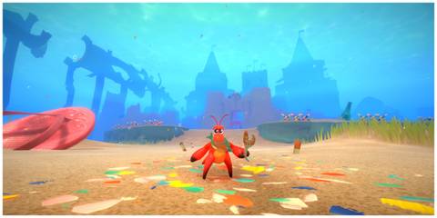 Another Crab's Treasure - Steam Screenshot (Player Facing The Camera)