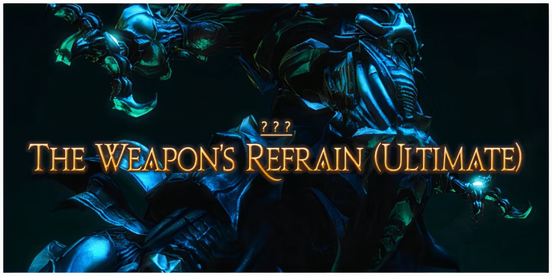 the weapon's refrain (ultimate) screen from Final Fantasy 14