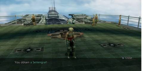 Getting the secret invisible Seitengrat weapon 