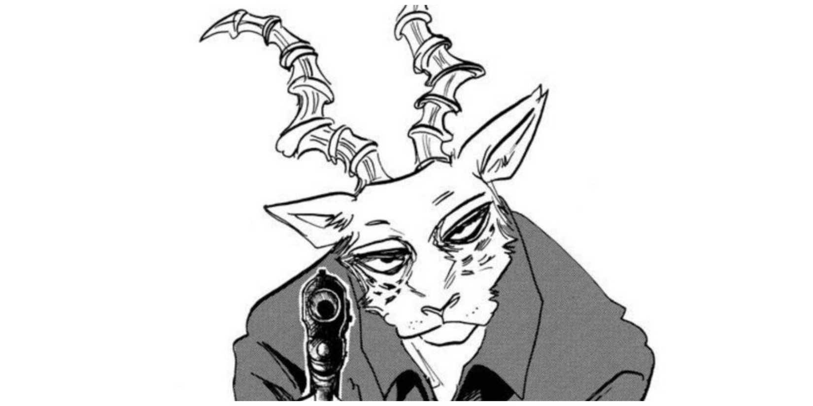 Melon holding up a gun