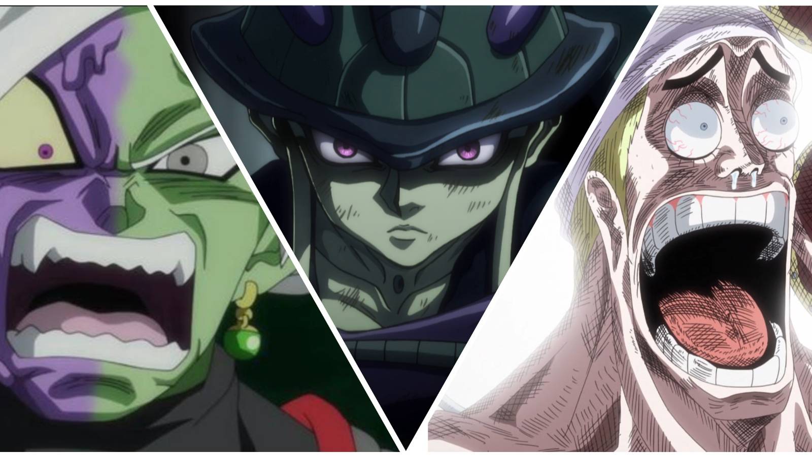 Zamasu (DBS); Meruem (HXH); Enel (OP)