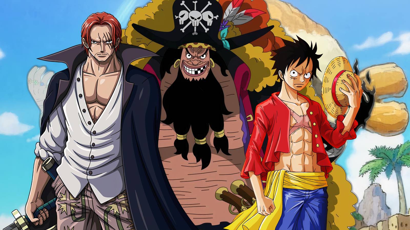 One Piece: 5 Characters Who Hate Blackbeard The Most Luffy Shanks - Featured