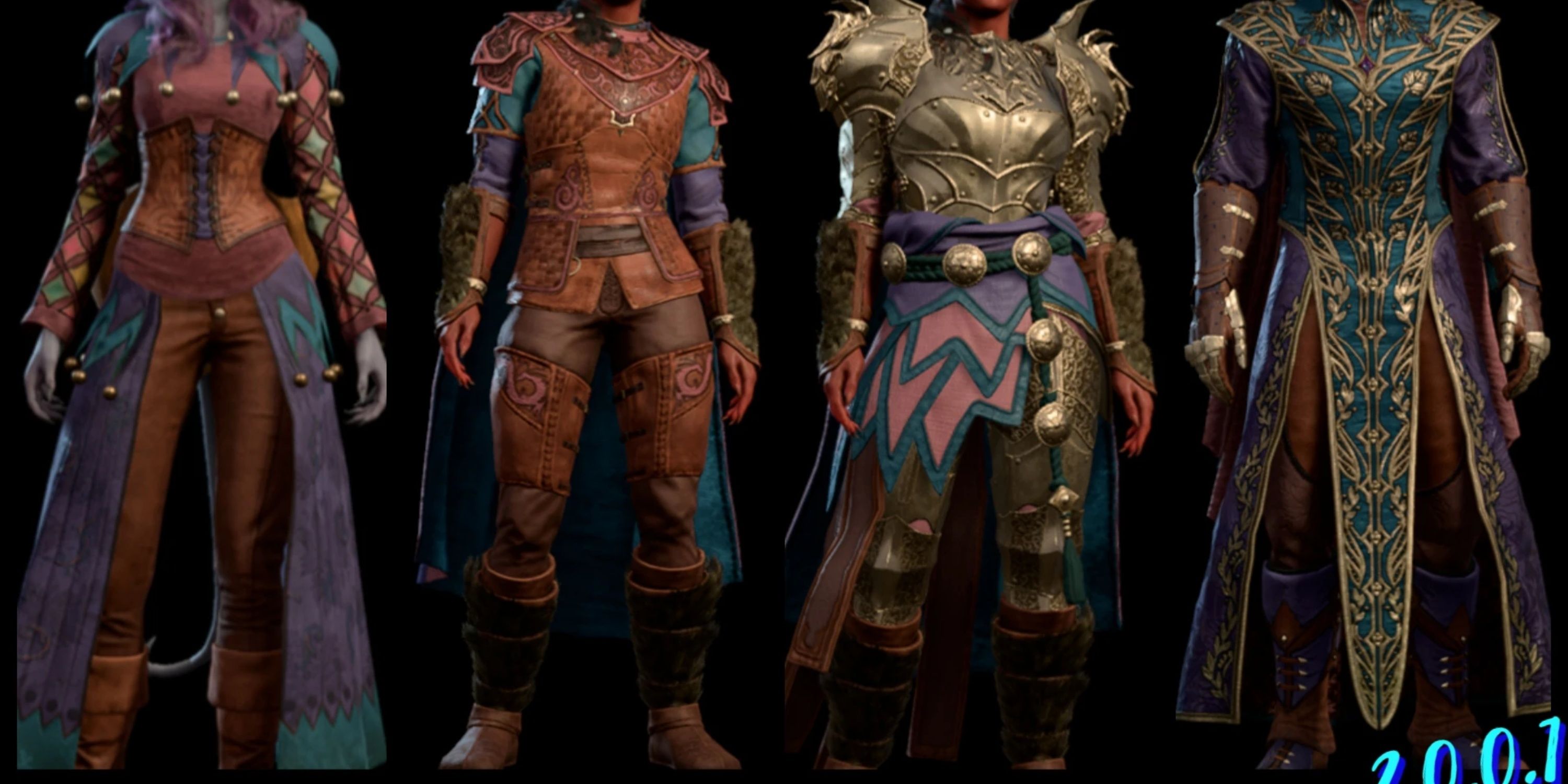 P4 NPC And Outfit Inspired Dyes (Character Class And Outfit Dyes)