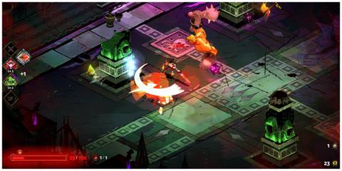 Hades - Steam Screenshot (Fighting An Enemy)