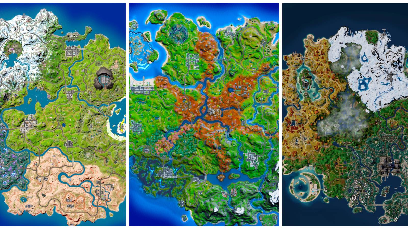 chapter 2, 3, 4 maps 