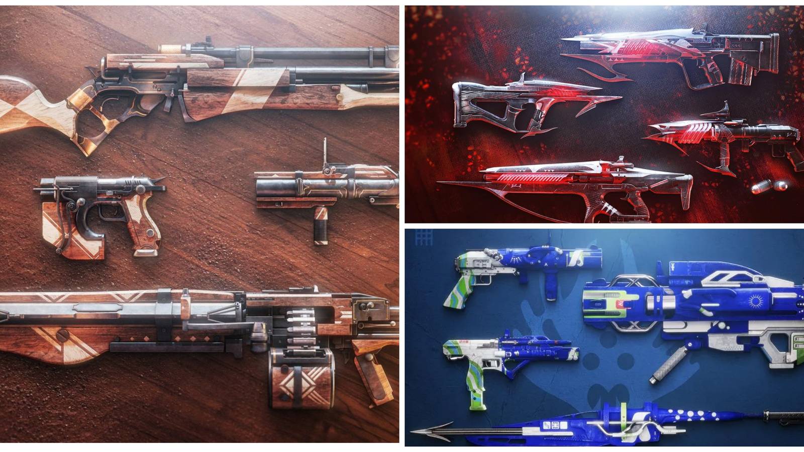 weapon sets from dungeons in destiny 2