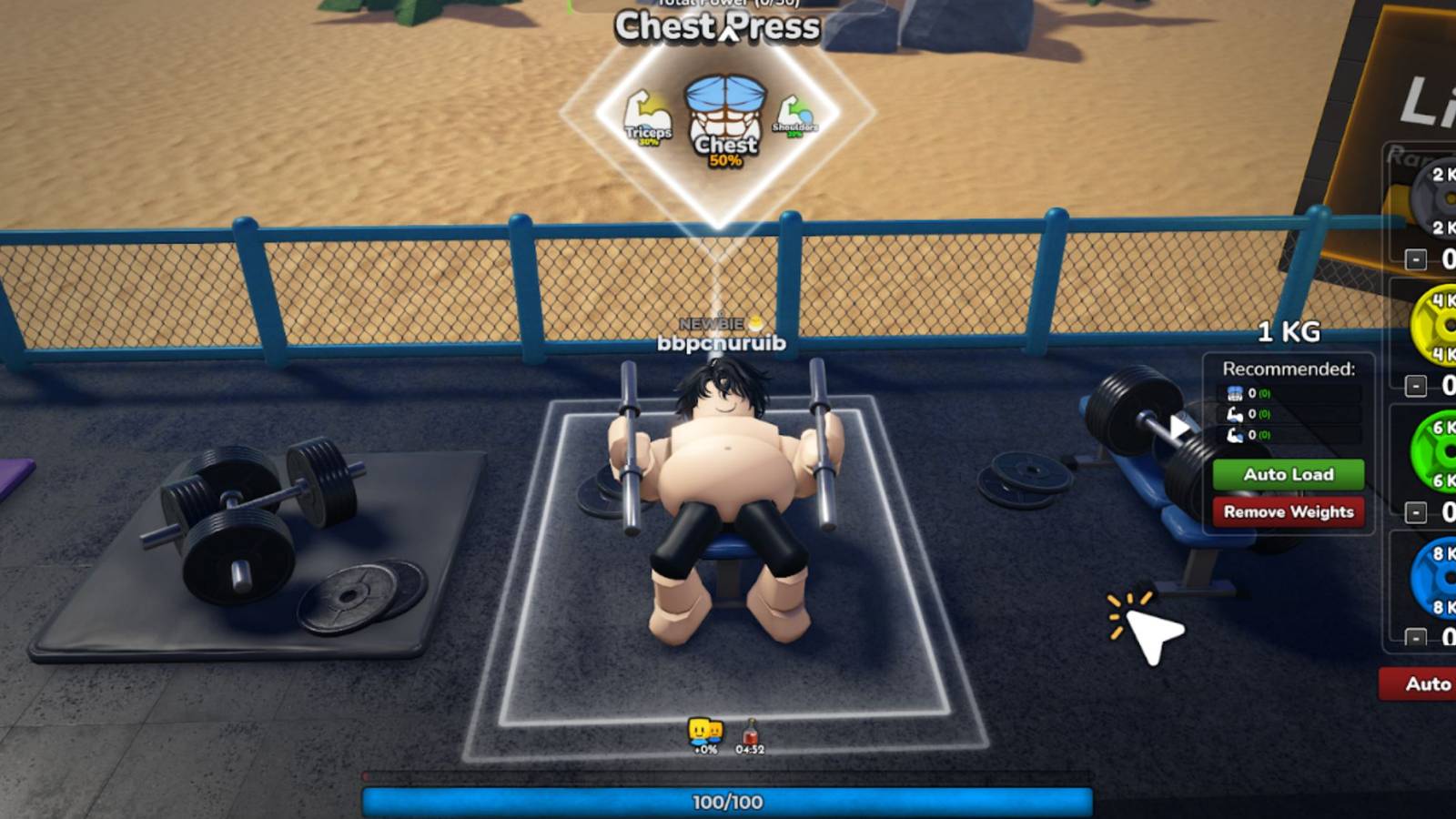 Gym League character