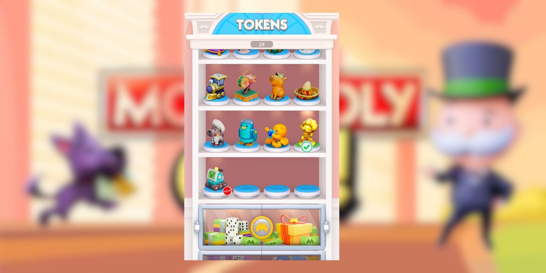 monopoly go token collection