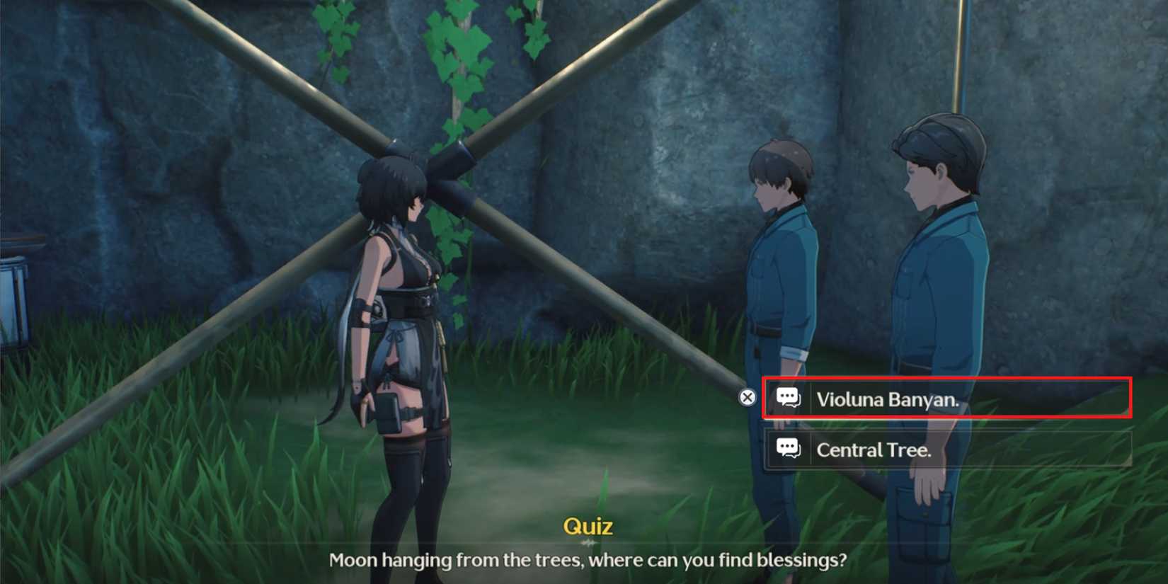 moon hanging from the trees where can you find the blessings in wuthering waves