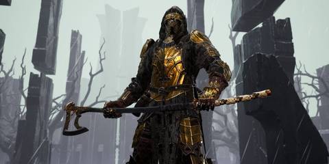 Holding the Axatana in Mortal Shell