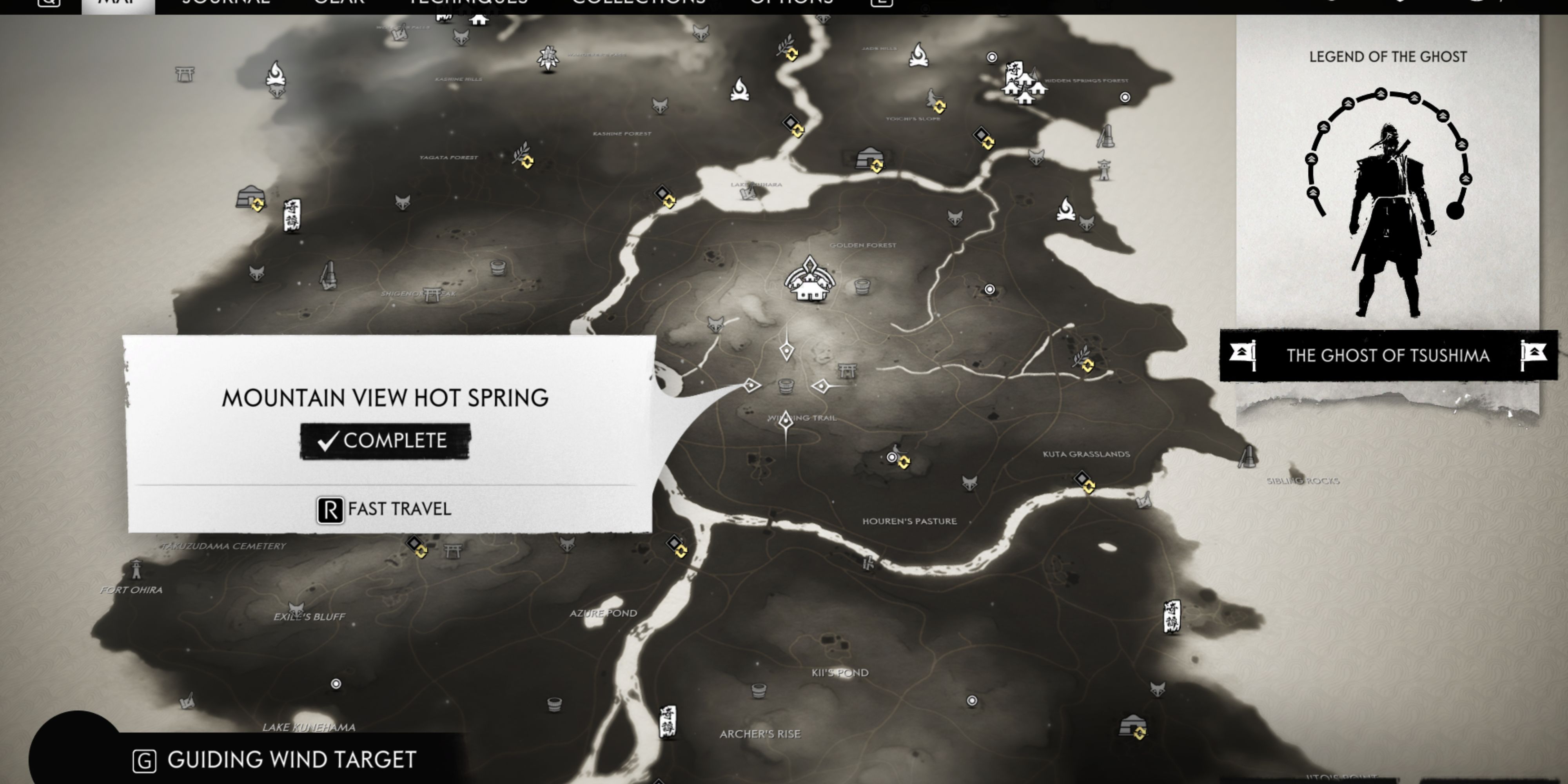 Mountain View Hot Spring in ghost of tsushima-1