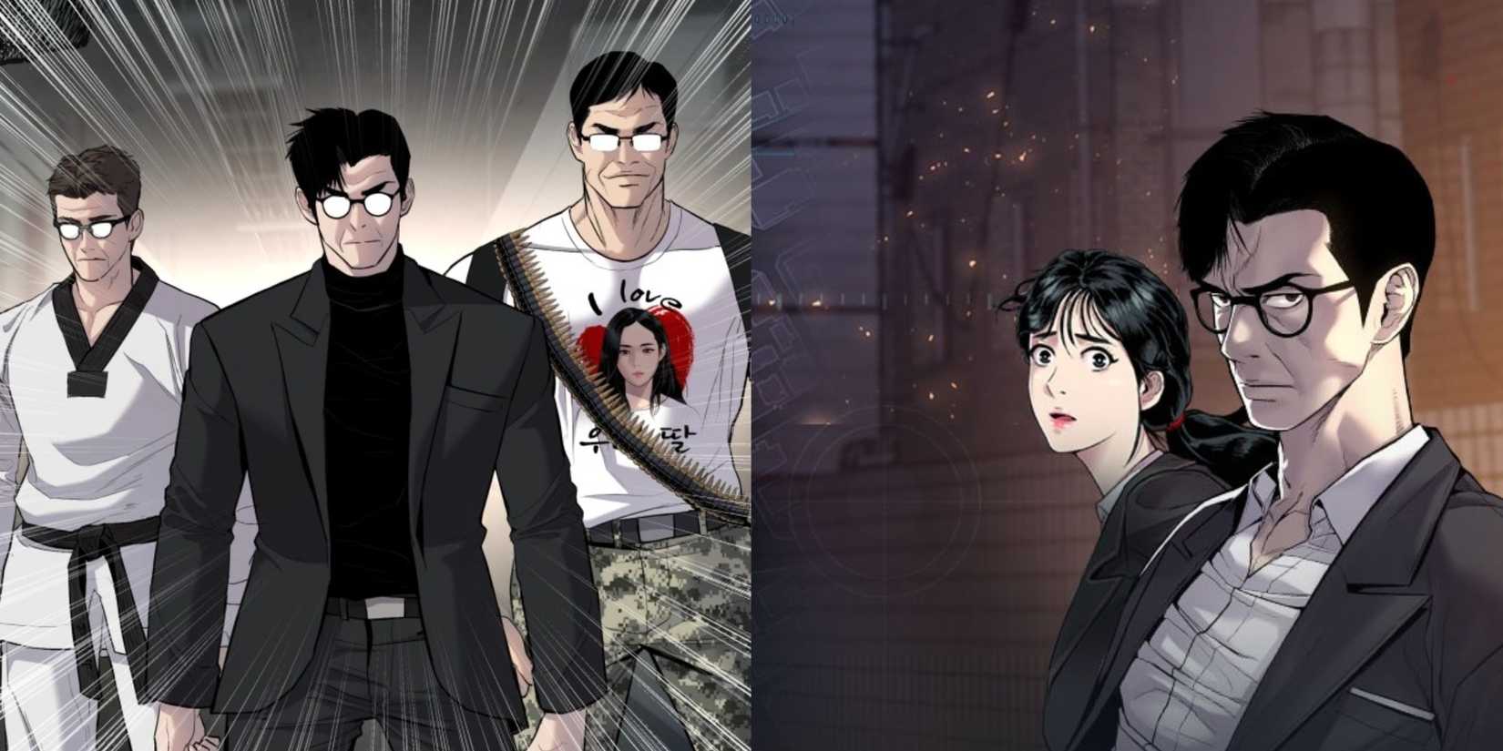 Mr. Kim and Minji from Manager Kim