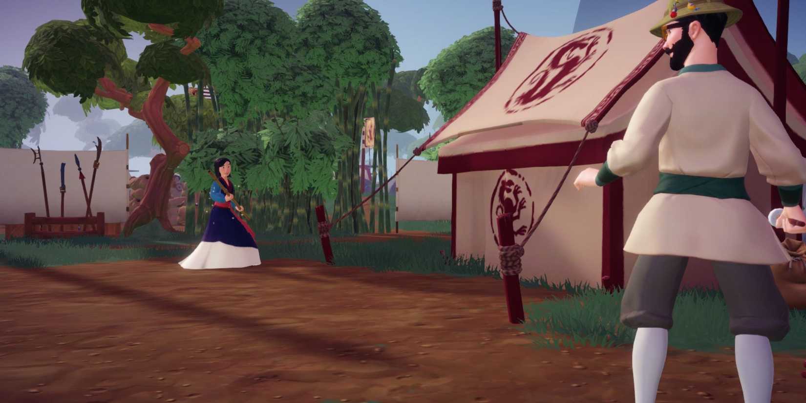 mulan cutscene dreamlight valley