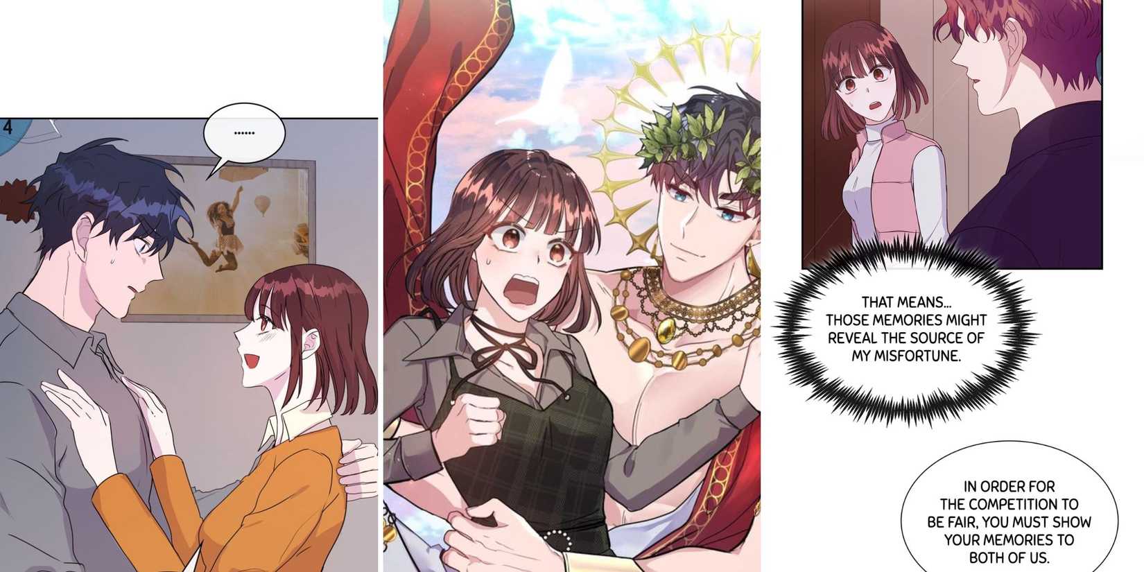 my boyfriend is a god manhwa