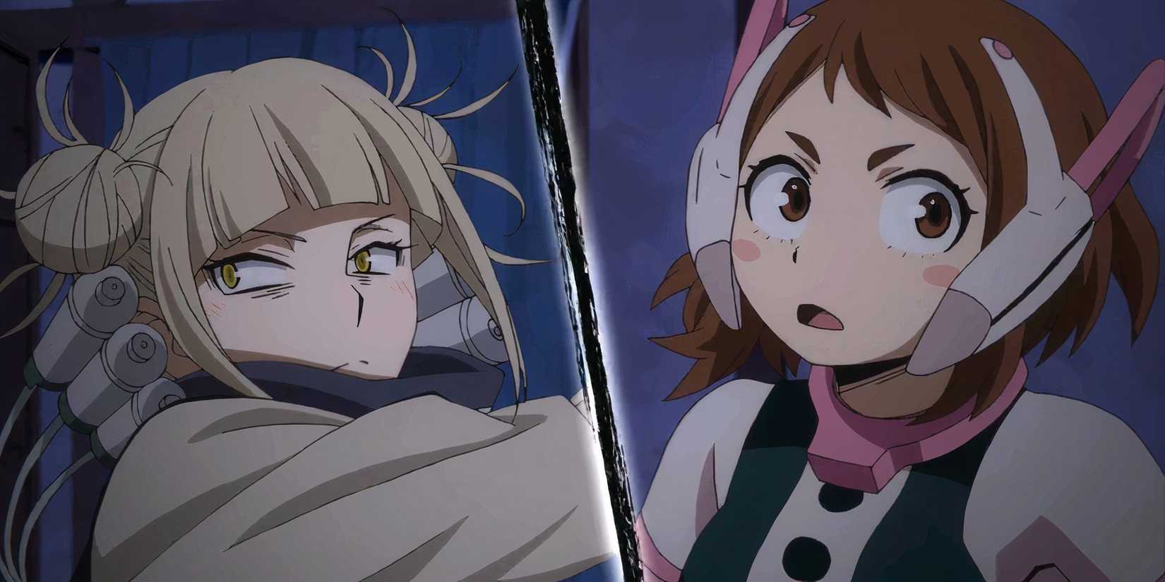 my hero academia toga and uraraka