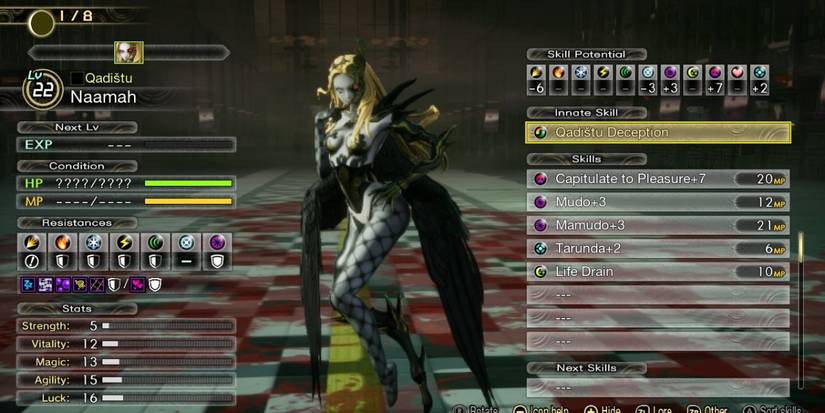 naamah shin megami tensei 5: vengeance 