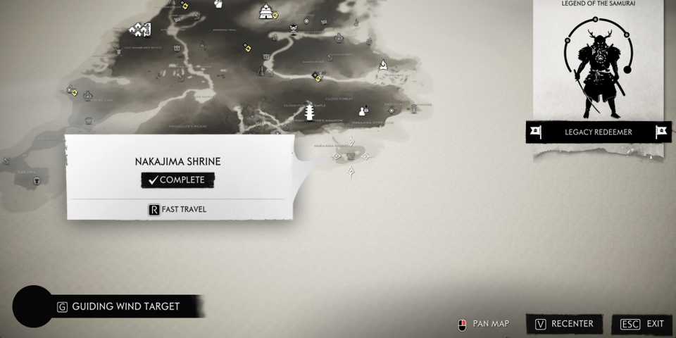 Nakajima Shrine in Ghost of Tsushima